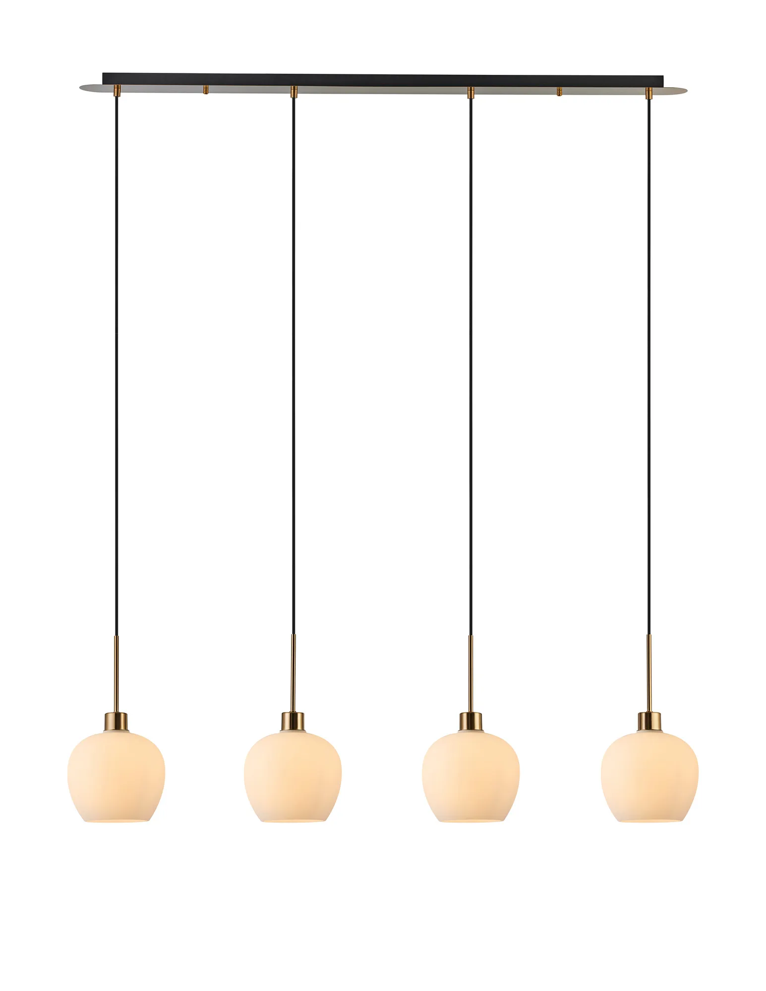 Lori Antique Gold Ceiling Lights Deco Linear Fittings
